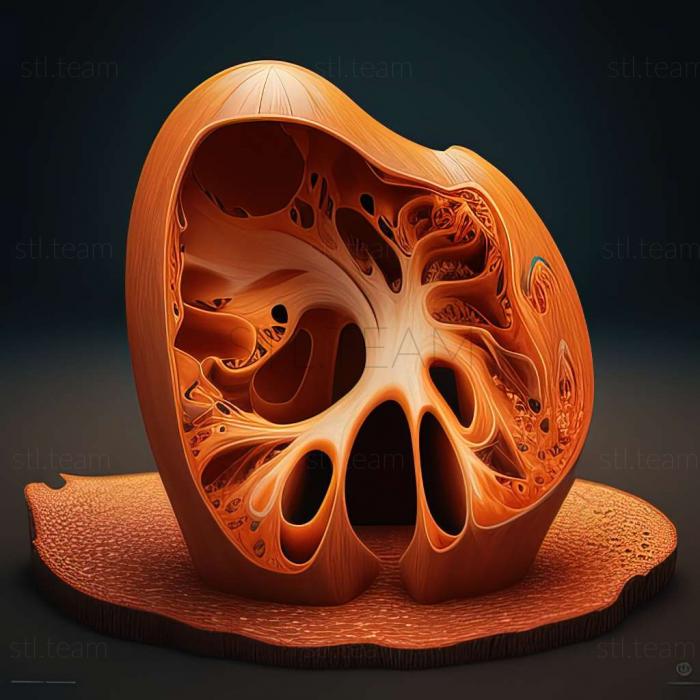 3D модель Лобосцелідія корична (STL)